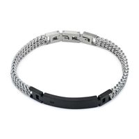 Bracelet Boccadamo Homme Man in Acier ABR688W